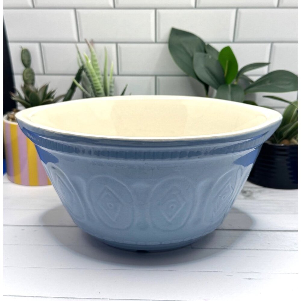 Gibson Cape Cod Periwinkle Mixing Bowl - Picture 3 of 7